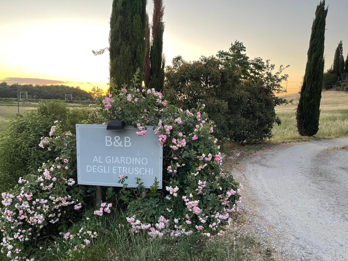 Penzion Al Giardino Degli Etruschi Chiusi Exteriér fotografie